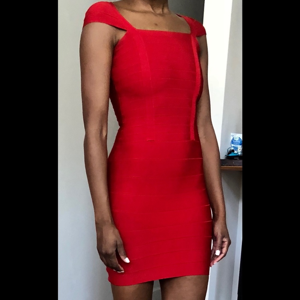 Red Bandage Dress